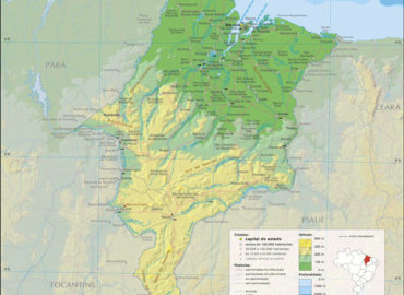 Mapa do Maranhão sofrerá alterações, informa IBGE