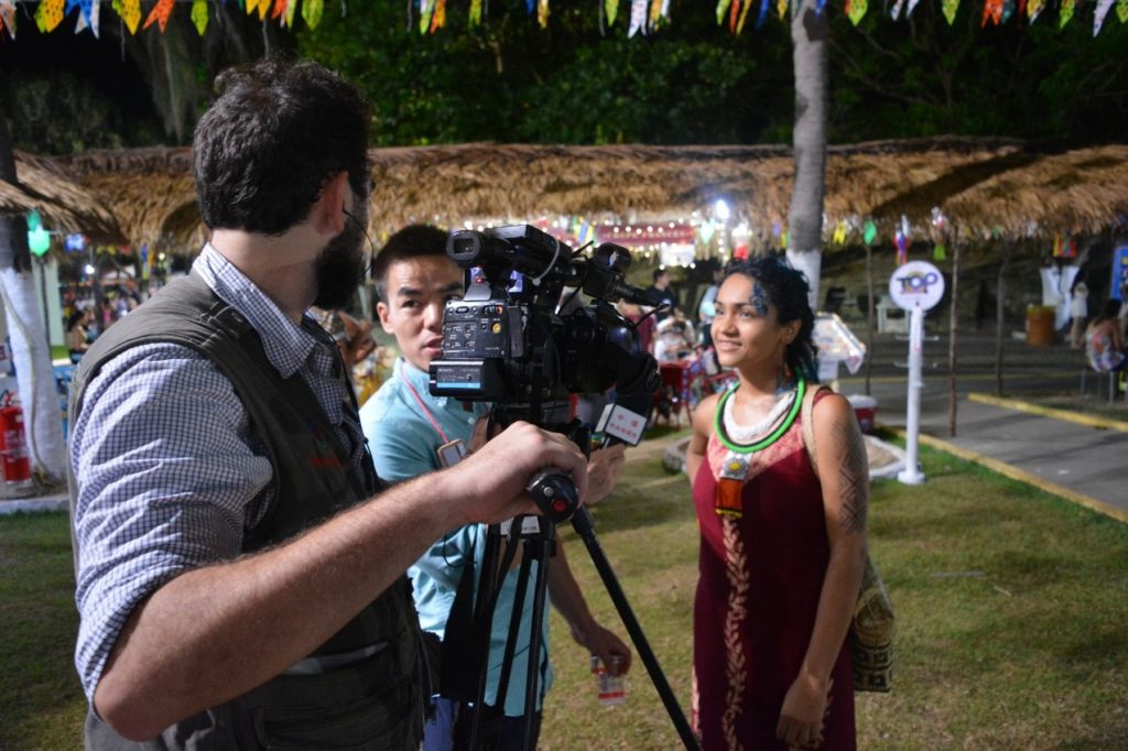 São João do Maranhão é destaque em rede de televisão da China