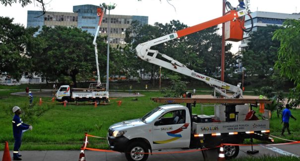 Parque do Bom Menino recebe nova iluminação