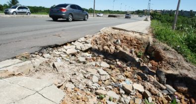 Avenidas de São Luís sofrem por obras mal executadas