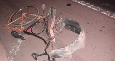 Ciclista morre atropelado na BR-010