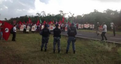 Movimentos bloqueiam acesso ao Centro de Lançamento de Alcântara