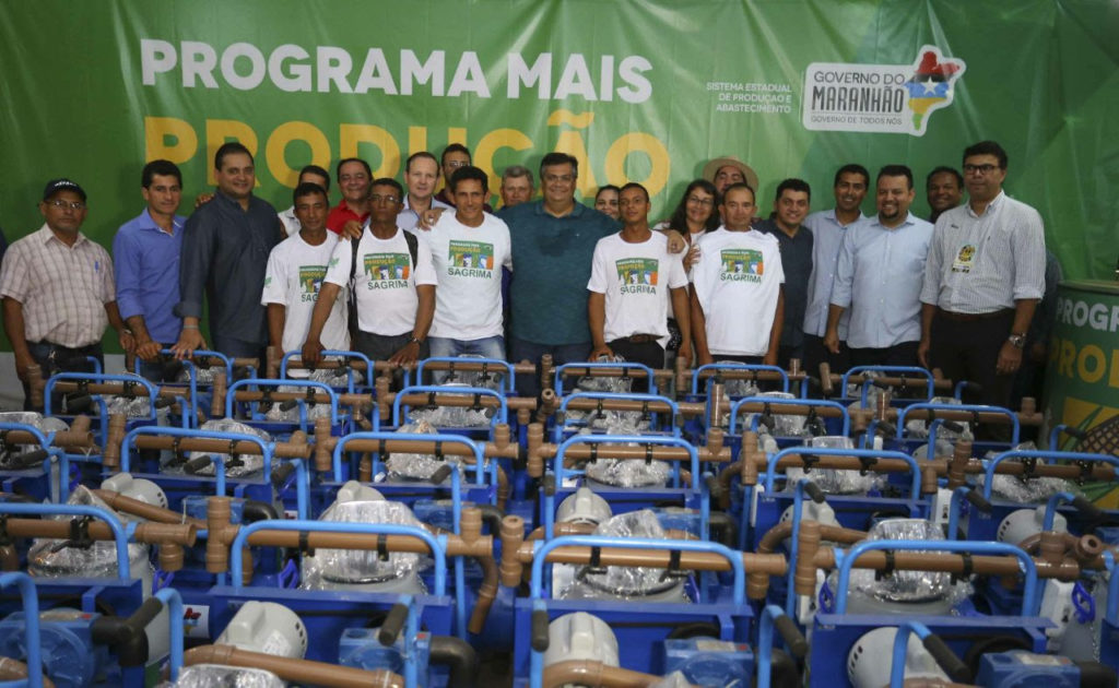 o governador Flávio Dino participou do evento e garantiu a continuidade do suporte para o setor produtivo do Maranhão.
