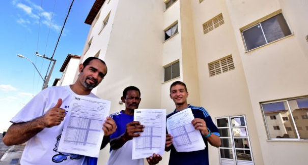 Ocupantes de prédio condenado são instalados no “Minha Casa, Minha Vida”