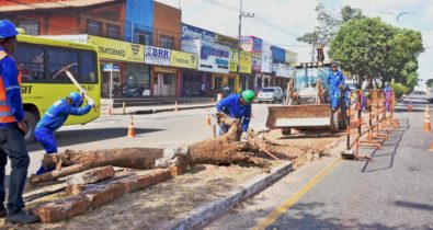 Intervenções na Avenida Guajajaras alteram o trânsito