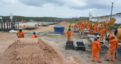 Mutirão de pavimentação de vias chega a 10 comunidades