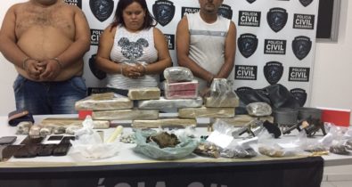 12kg de maconha prensada são apreendidos na capital