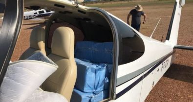 Polícia Federal apreende 240kg de cocaína em avião que viria para o MA