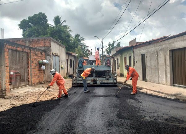 Bairros de São Luís recebem melhorias em suas vias