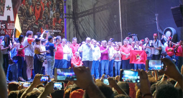 Veja como foi a visita da caravana “Lula pelo Brasil” a São Luís