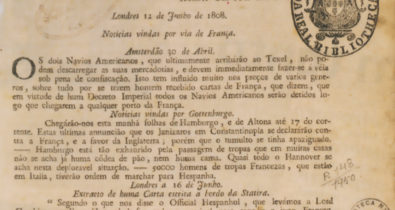 Há 209 anos, o primeiro jornal do Brasil começava a circular