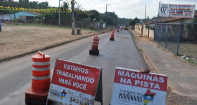 Mais asfalto chega ao Maracanã, zona rural de São Luís