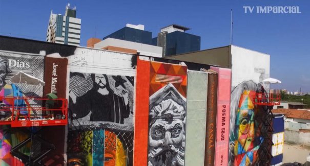 Veja como está o painel em homenagem a São Luís