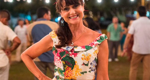 Zezé Polessa conta como Edinalva mudou a sua rotina