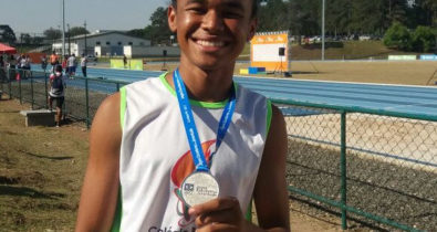 Maranhense é medalha de prata no atletismo em Curitiba