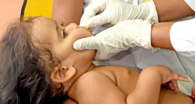 Vacinação contra a pólio e sarampo é prorrogada até o dia 14 de setembro