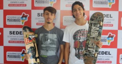 Skatistas participam do campeonato Rei