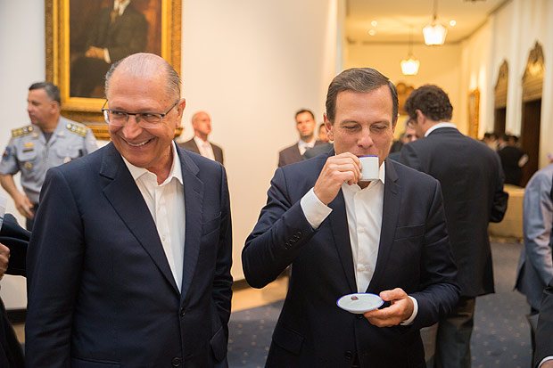 Alckmin (esq) e Dória (dir). Foto: Reprodução