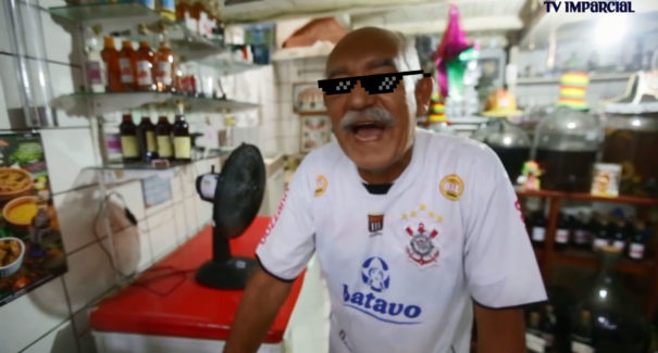 A famosa cachaça do Corinthiano do Reviver