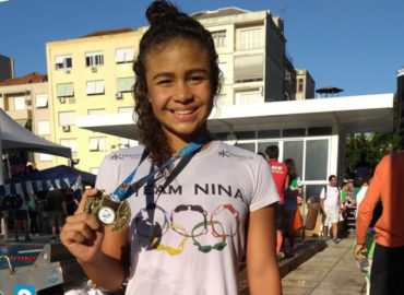 Nadadora maranhense é a terceira melhor do Brasil