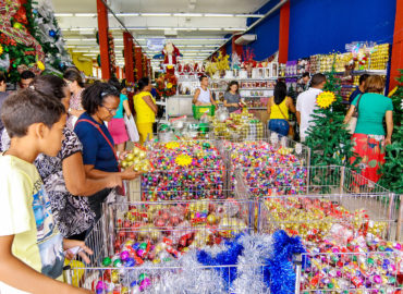 Comércio começa aquecimento para o Natal