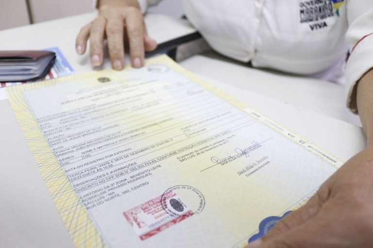 Maranhão adere nova certidão de nascimento com CPF