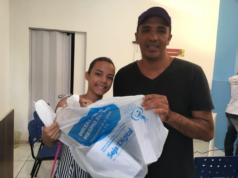 Distribuição de kits de TV Digital continua no Maranhão