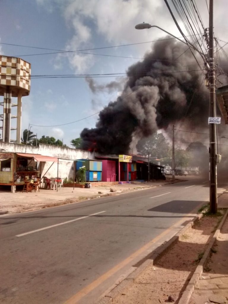 Incêndio atinge a Delegacia da Cidade Operária