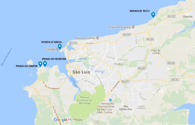 As 4 melhores praias de São Luís