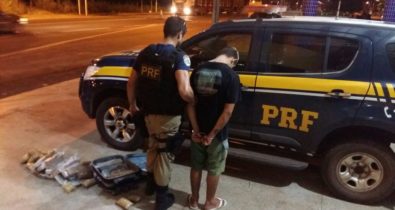 Menor é preso com 16 kg de maconha em Porto Franco