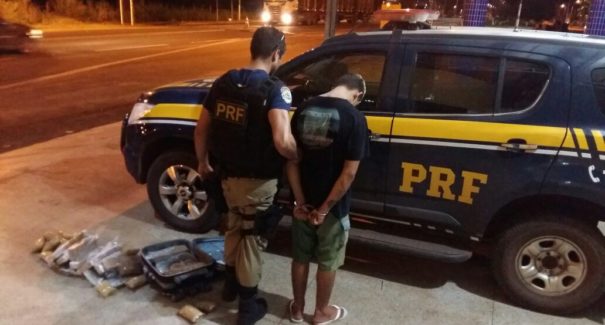 Menor é preso com 16 kg de maconha em Porto Franco