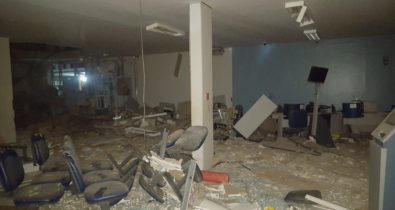 Bandidos explodem bancos, Correios e Lotéricas no interior do MA