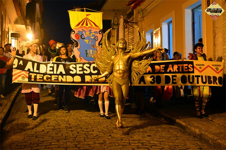 Aldeia Sesc Guajajara de Artes. Foto: Reprodução