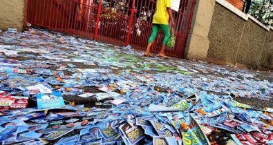 MP Eleitoral fiscaliza propagandas eleitorais expostas nas ruas de São Luís