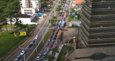 Dez acidentes deixam manhã caótica no trânsito de São Luís