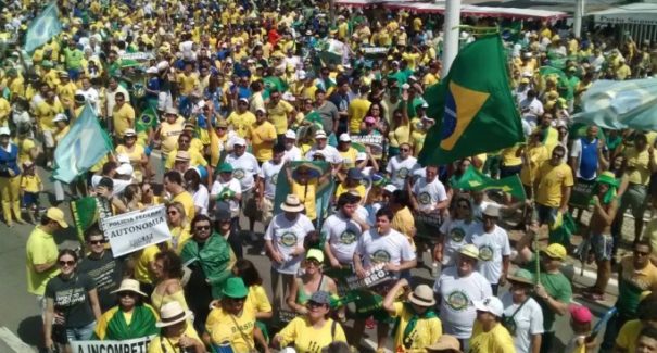 ‘Vem Pra Rua’ faz ato em São Luís nesta terça-feira