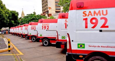 Secretaria e Governo do Estado entregam mais 5 ambulâncias
