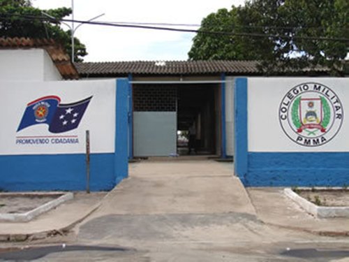 Fachada do Colégio Militar Tiradentes (Foto: Reprodução)