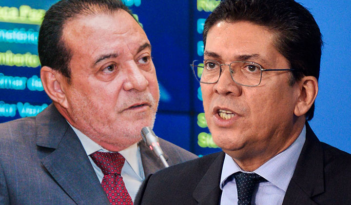 Deputado Raimundo Cutrim (PCdoB), e secretário Jefferson Portela