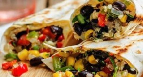 Comidas Veganas no Encontro de Brechós