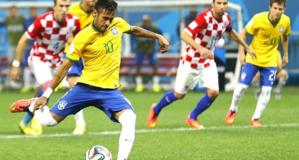Com gols de Neymar e Firmino Brasil vence Croácia no amistoso para Rússia