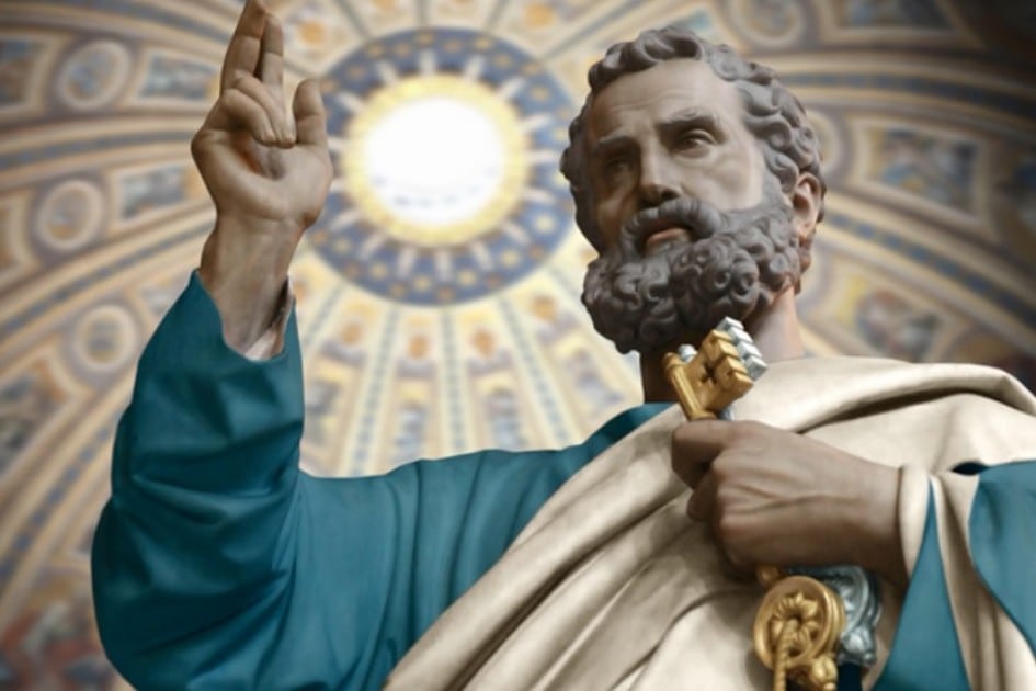 São Pedro é considerado pela Igreja Católica o primeiro bispo de Roma, e, por isso, o primeiro papa da história. (Foto: Reprodução)