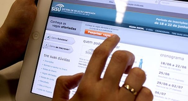 Inscrições para o Sisu começam amanhã