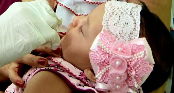 Inicia nesta segunda-feira vacinação contra sarampo e poliomielite