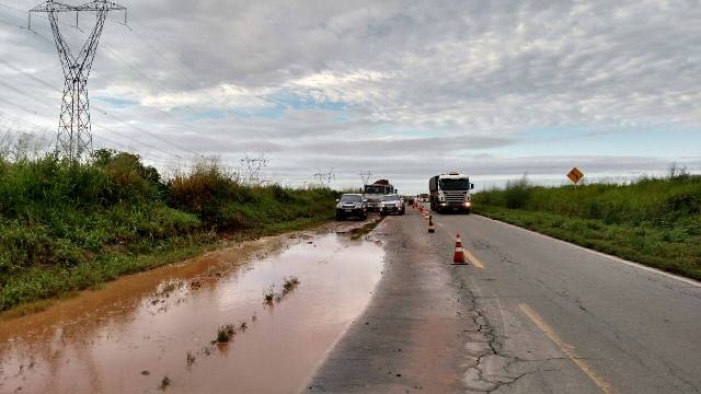 Tubulação de adutora terá reparos concluídos ainda hoje, diz Caema