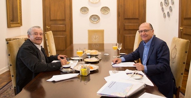 Geraldo Alckmin declara apoio a candidatura de Zé Reinaldo ao Senado