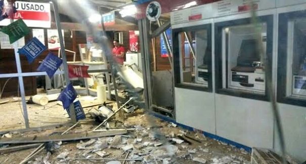 Após assalto a banco em Buriticupu, bandidos seguem foragidos
