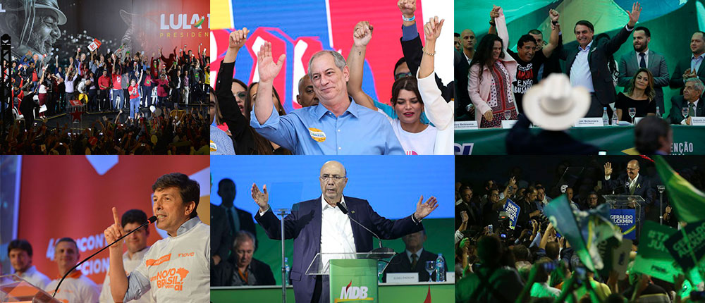 Eleições 2018: maior número de presenciáveis em 29 anos