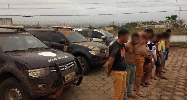Polícia prende quadrilha especializada em roubo de carga