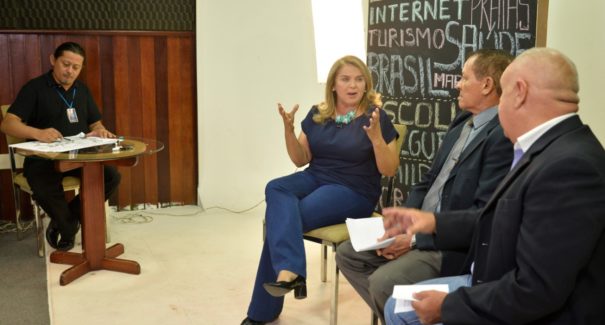 “Se reduzir ICMS gerar emprego, eu sou a favor”, fala Maura Jorge em  Live com Candidatos